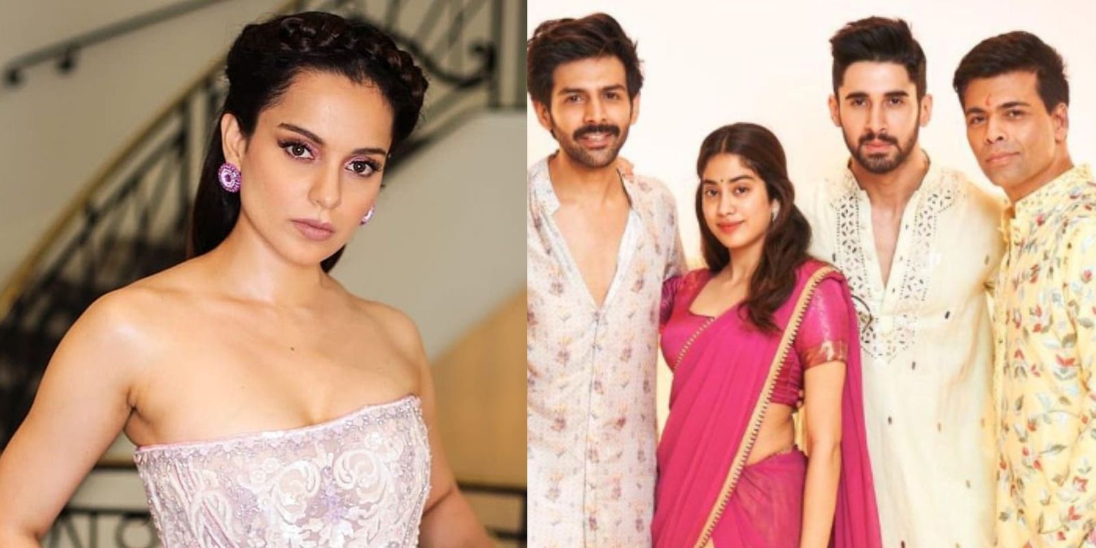 Kangana Comes Out In Support Of Kartik Aaryan Post His Exit From Dostana 2; Calls Karan Johar A ‘Drama Queen’