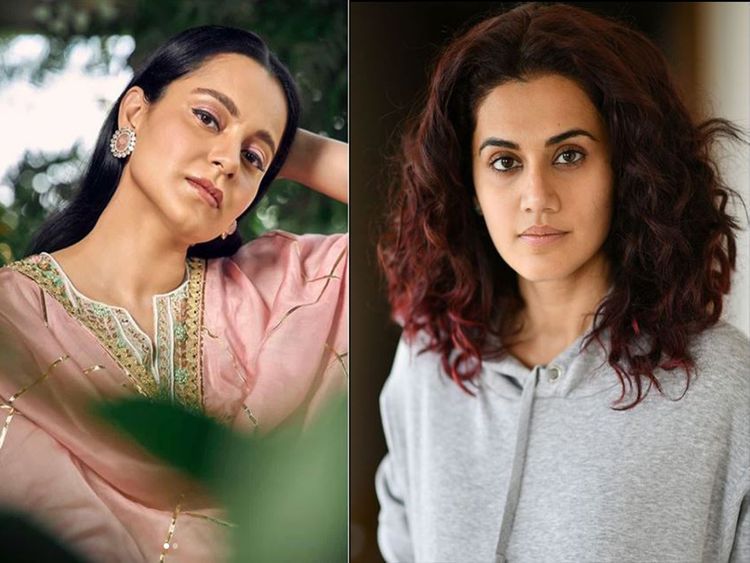 Kangana Ranaut Mocks Taapsee Pannu By Calling Her 'She-Man', Tweeps Are Not Impressed; See Reaction