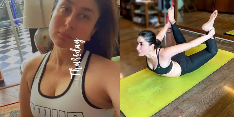 Kareena Kapoor Khan Inspires Fans To ‘Get Up And Move It’ With Her Workout Selfie