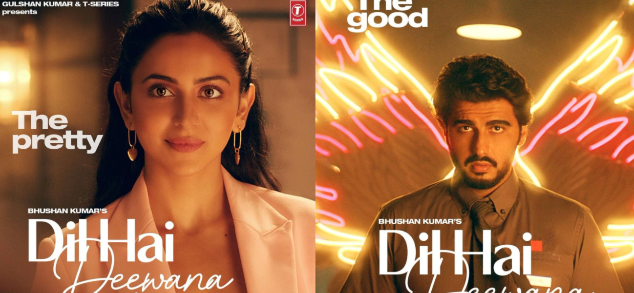 अर्जुन कपूर और रकुल प्रीत सिंह ने शेयर किया अपने पहले म्यूजिक वीडियो 'दिल है दीवाना' का पोस्टर 