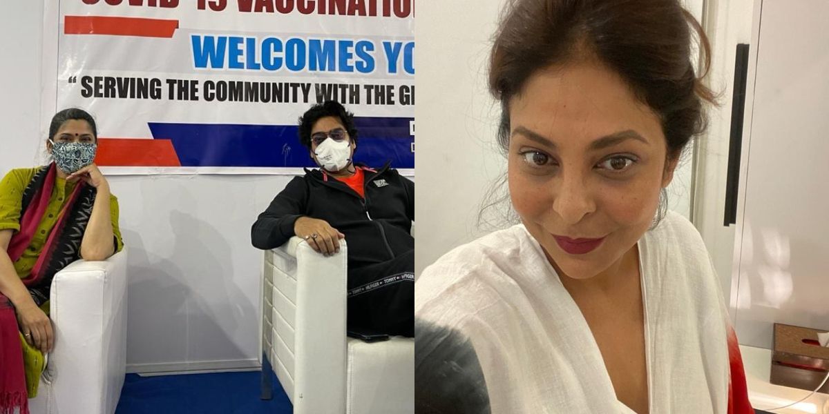 Renuka Shahane, Ashutosh Rana Get First Jab Of Covid-19 Vaccine, Shefali Shah Expresses Feeling With A 'Side Effects Song'