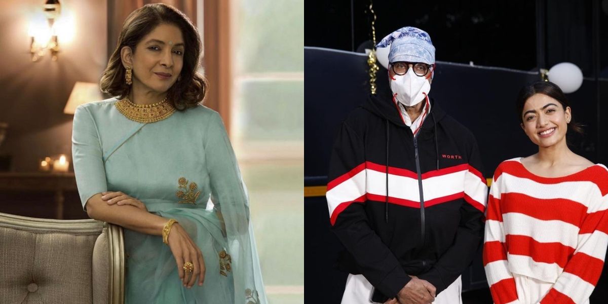 Neena Gupta Joins The Cast Of Rashmika Mandanna Starrer Goodbye, To Play Amitabh Bachchan's Wife