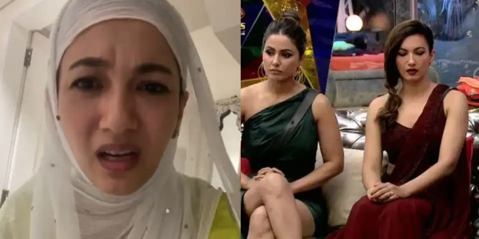 Troll Tries To Shame Gauahar Khan For Not Condoling Hina Khan's Father's Death On Social Media; She Reacts Strongly 