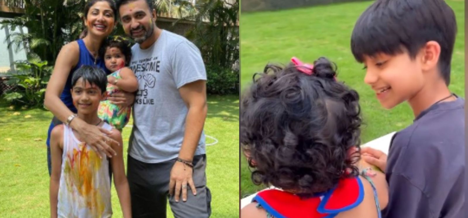 शिल्पा शेट्टी ने वियान और समिषा का क्यूट वीडियो किया शेयर, कोरोना से ठीक होने के बाद हंसते खेलते दिखे बच्चे 
