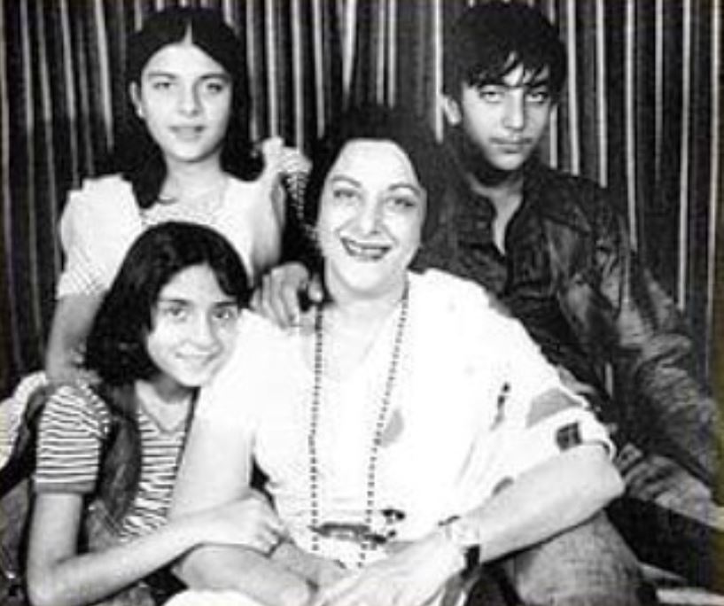 Sanjay Dutt, Priya Dutt Pay Tribute To Mother Nargis On Her 40th Death Anniversary