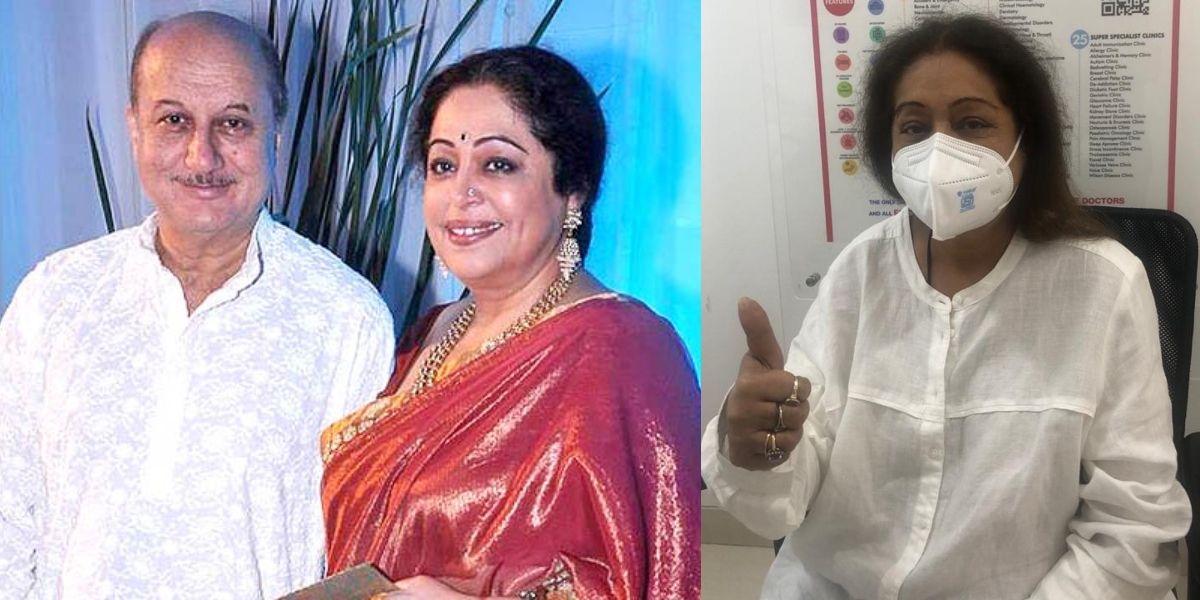 Anupam Kher Dismisses Rumours About Kirron Kher's Health, Assures That She Is Fine And Received Both Coronavaccine Jabs