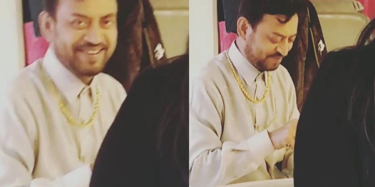 Sutapa Sikdar shares Irrfan Khan's video from Angrezi Medium sets from a day he wasn't feeling well, says 'but who can tell'