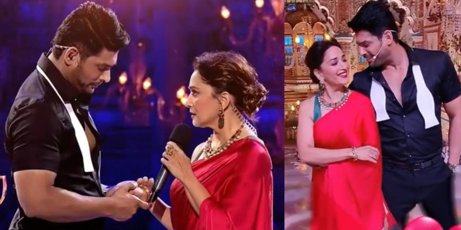 Madhuri Dixit recreates an iconic scene from Dil To Pagal Hai with Sidharth Shukla on Dance Deewane 3
