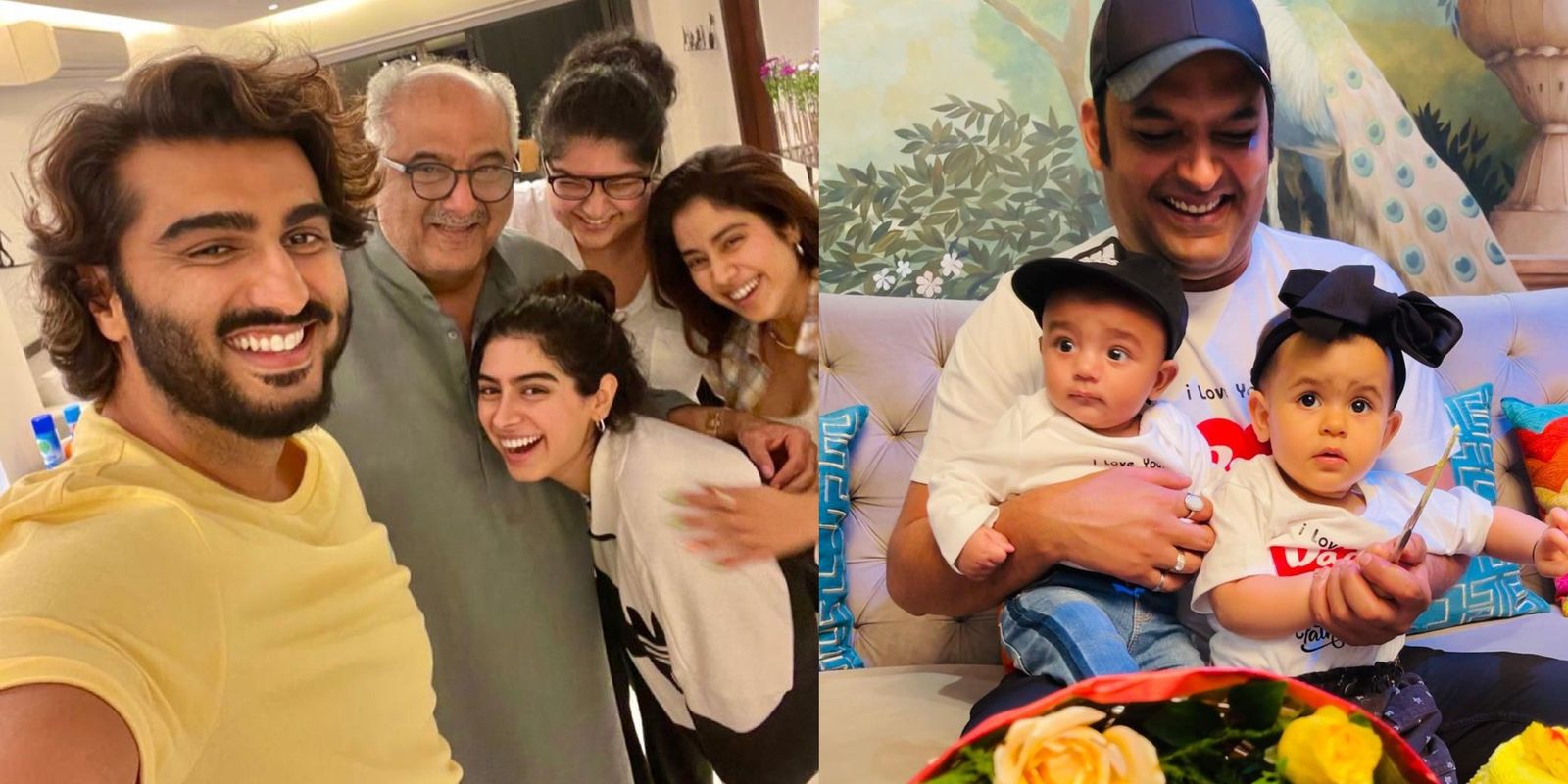 Arjun Kapoor enjoys Father’s Day dinner; Kapil Sharma shares son Trishaan’s first picture with daughter Anayra