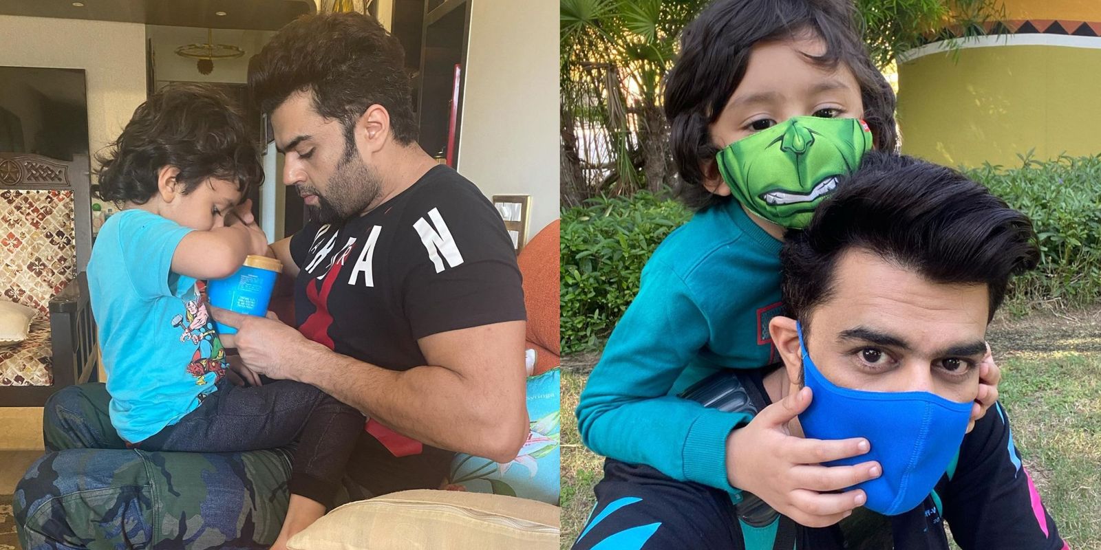 Maniesh Paul shares adorable pictures on his son Yuvann’s birthday along with a funny caption