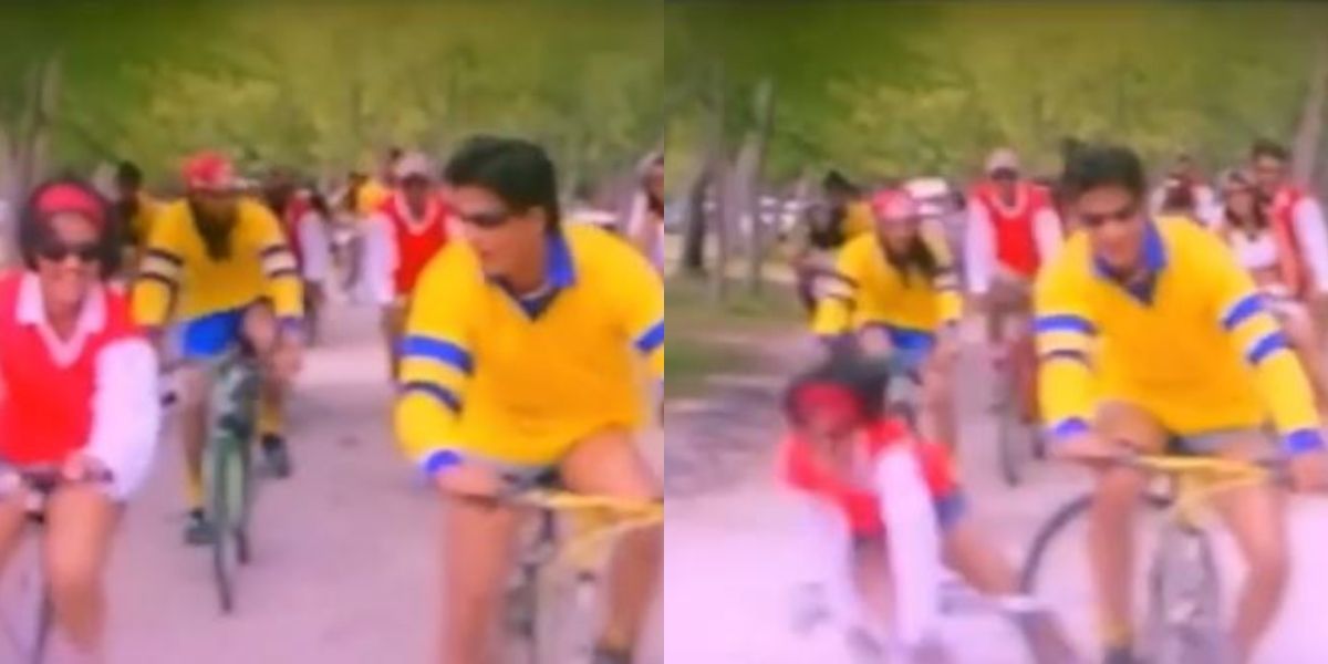 Kajol Falls Of A Bicycle In A Kuch Kuch Hota Hai Throwback Video, Karan Johar Reacts: 'Can't Forget What Happened After'