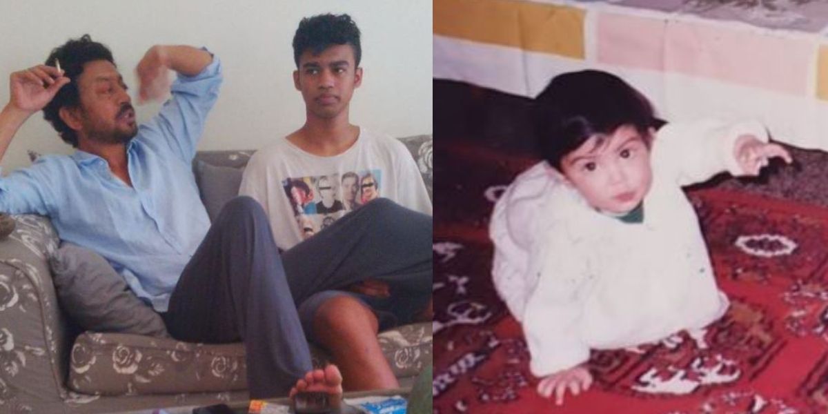 Babil Khan wishes father Irrfan Khan was there to see him work hard, Rhea Chakraborty posts a throwback pic with a strong message