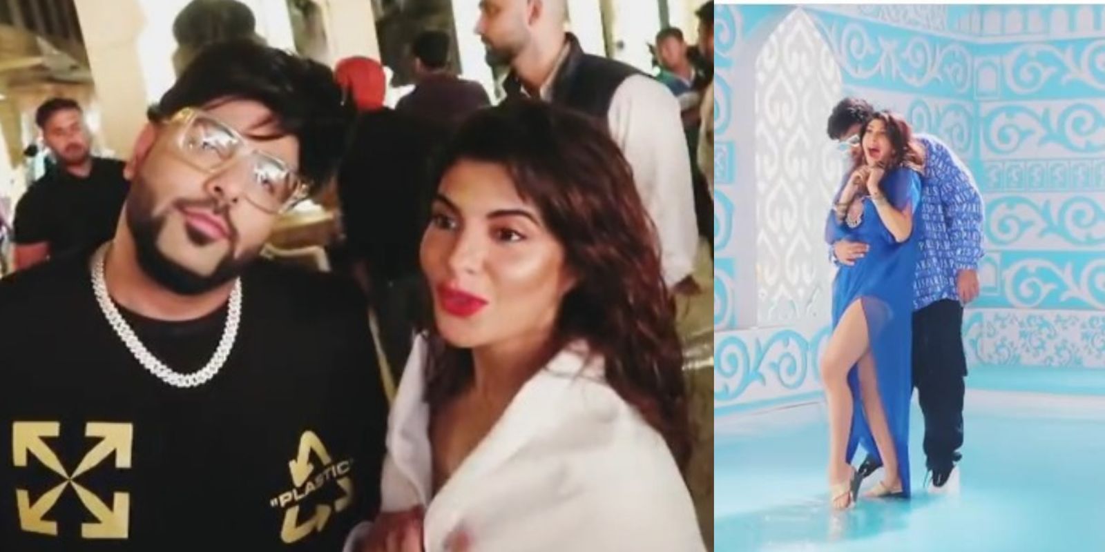 Jacqueline Fernandez shares a fun BTS clip of Badshah’s Paani Paani music video