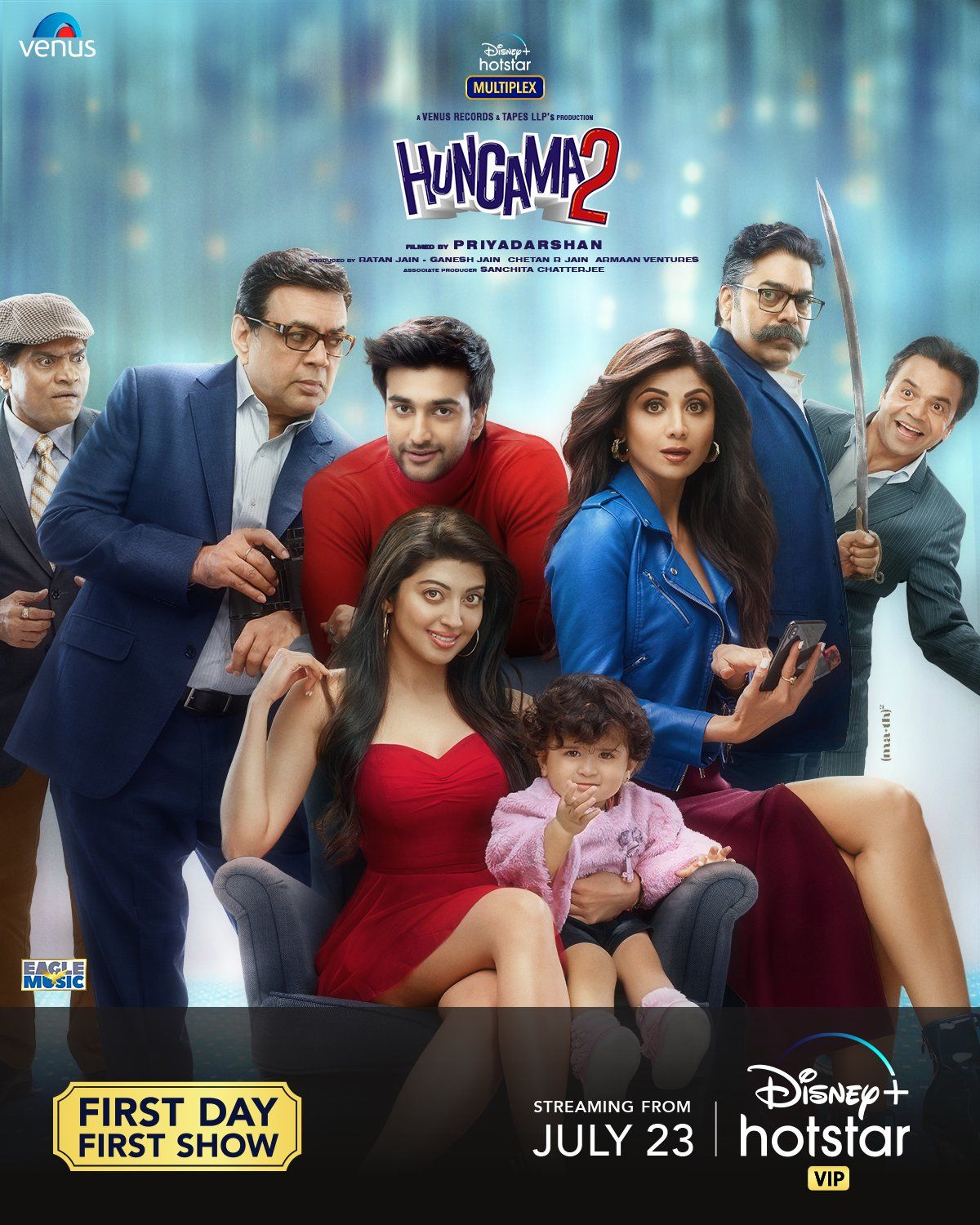 Shilpa Shetty's Hungama 2 gets a release date on  Disney+ Hotstar, trailer to release tomorrow