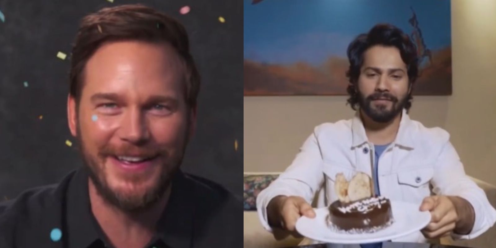 Varun Dhawan celebrates The Tomorrow War actor Chris Pratt's birthday virtually with cake and candles