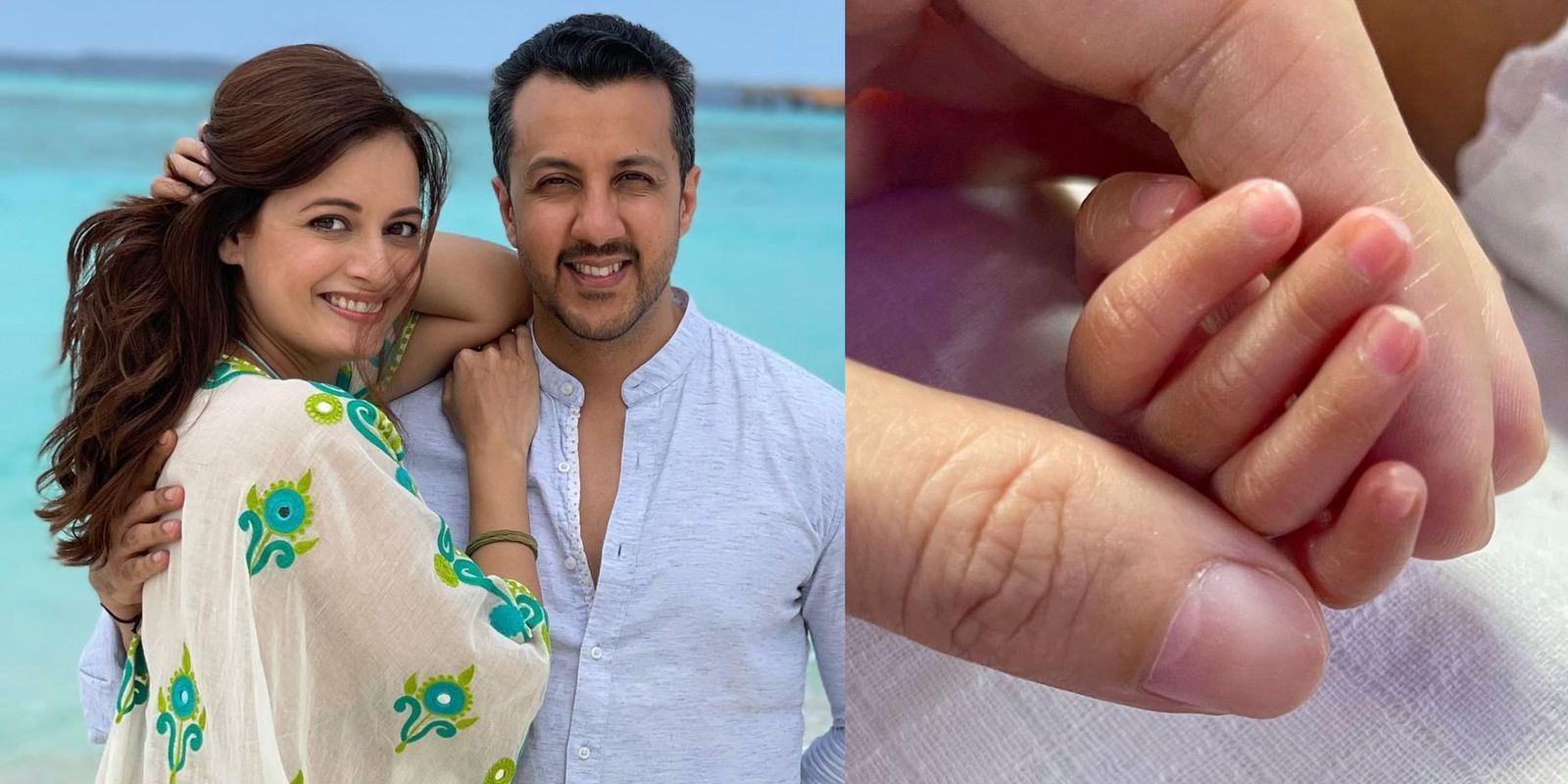 Dia Mirza and Vaibhav Rekhi welcome baby boy Avyaan; talk about complications during child birth