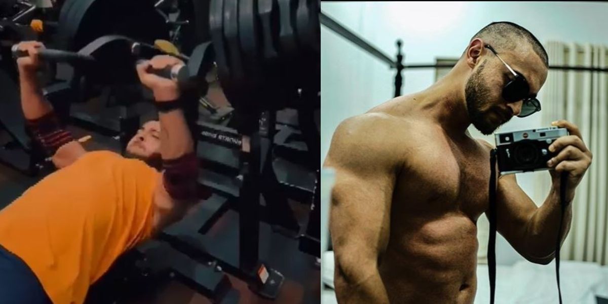 Aayush Sharma provides FitnessFriday goals as he lifts 185 kgs in a chest workout