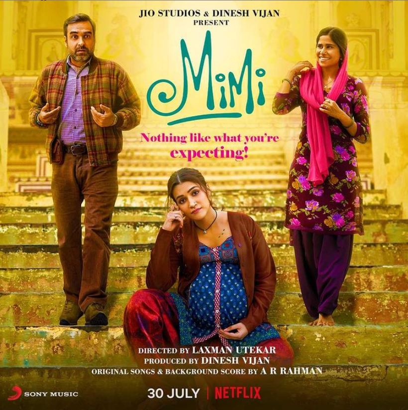 Mimi: Kriti Sanon starrer to release on July 30th on Netflix and Jio Cinemas, see post...
