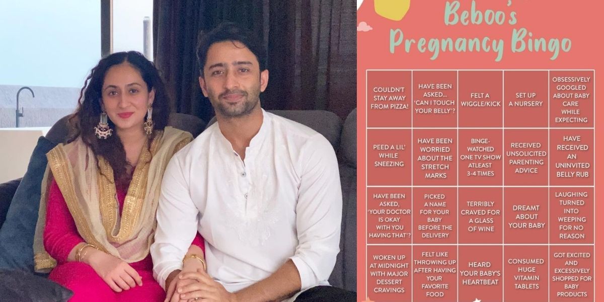 Shaheer Sheikh's wife Ruchikaa Kapoor plays Kareena Kapoor's pregnancy bingo, check out all that she ticked off