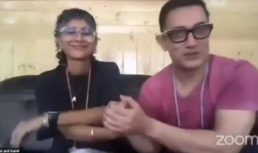 Aamir Khan and Kiran Rao make a video appearance together after announcing divorce: "We are happy & we are one family"