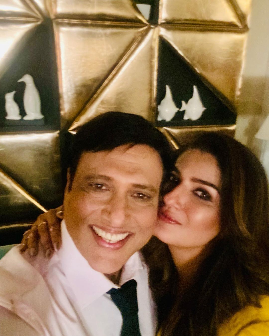 Raveena Tandon has a 'grand reunion' with Govinda, fans get excited as she teases about an upcoming project together