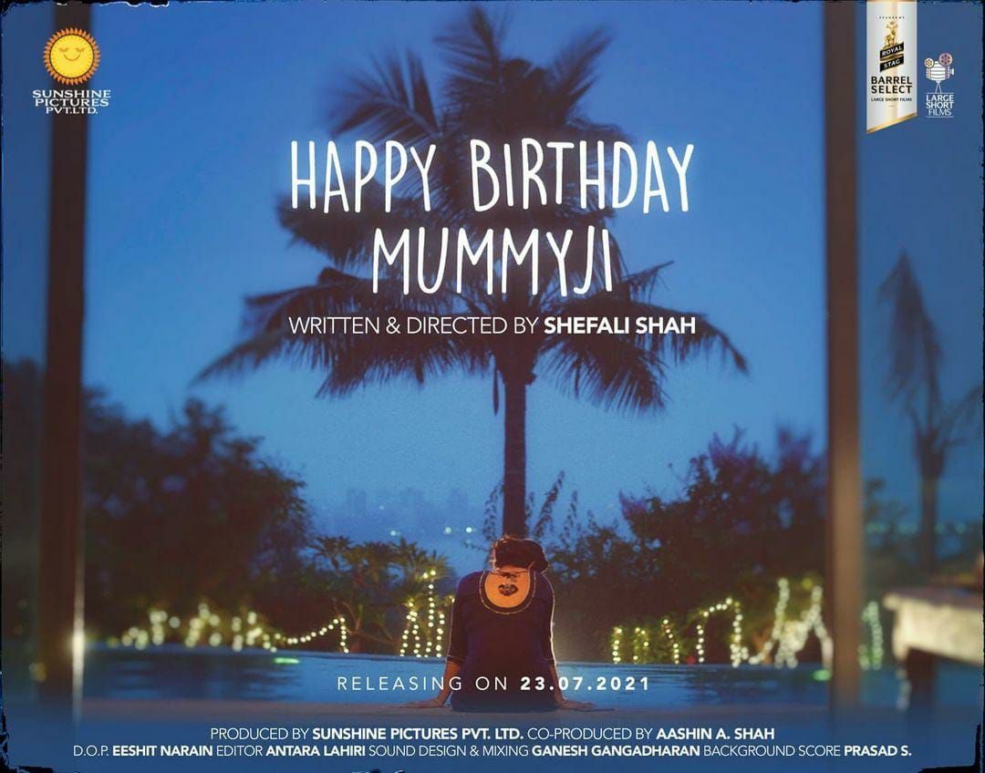 Shefali Shah shares the first poster of her directorial Happy Birthday Mummyji