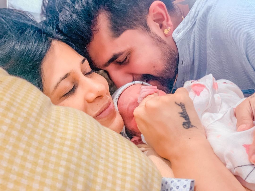Kishwer Merchantt and Suyyash Rai welcome a baby boy; Share first family picture from hospital