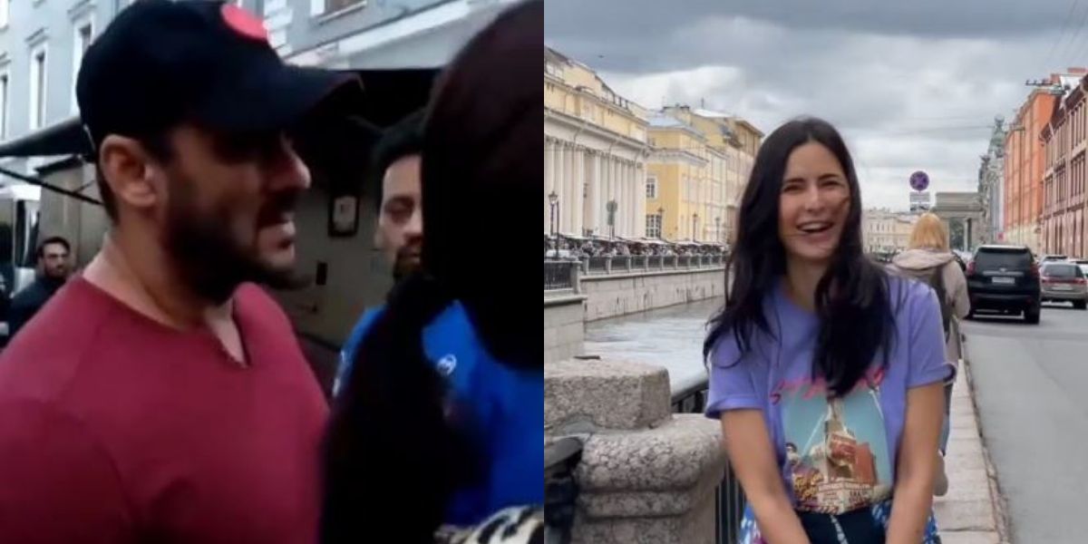 Katrina Kaif enjoys a day out in Saint Petersburg, Salman Khan obliges fans gathered outside Tiger 3 sets; Watch videos