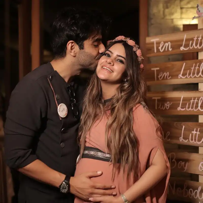 Aparshakti Khurana shares special video from wife Akriti's baby shower, can't keep keep calm as her due date approaches 