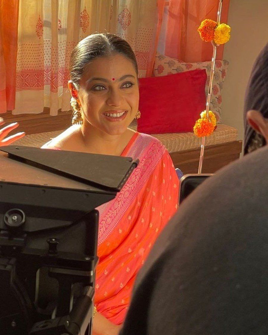 Kajol shares a stunning BTS snap as she takes her next project on floors