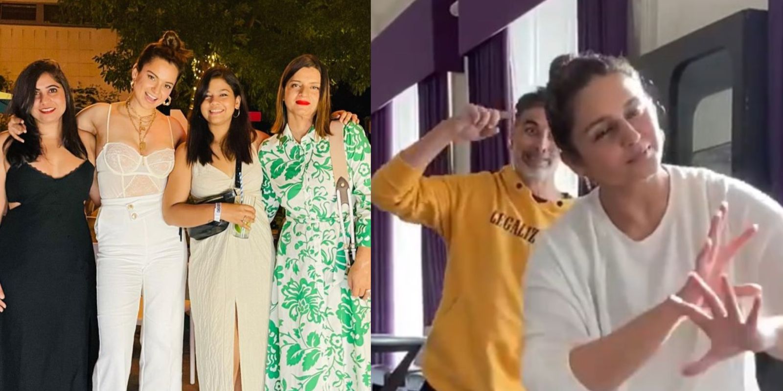Kangana Ranaut wraps Dhaakad in style; Akshay Kumar shares a hilarious dance video of Bell Bottom co-star Huma