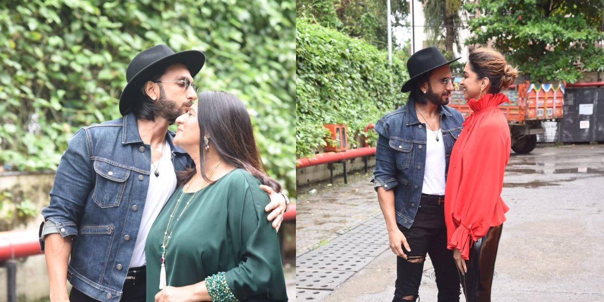Ranveer Singh and the paparazzi sing 'Baar baar din ye aaye' for his mother, fans call it 'the cutest thing on the internet today'