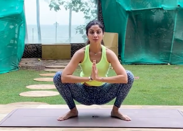Shilpa Shetty writes 'be your own warrior' as she shares motivational yoga video