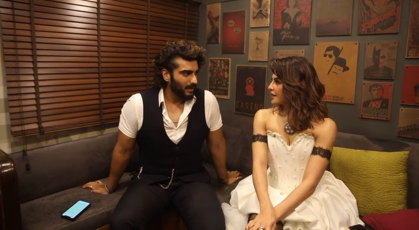 Arjun Kapoor asks Jacqueline if she depends on food when she's low, jokes 'please leave my van,' when she says 'no'