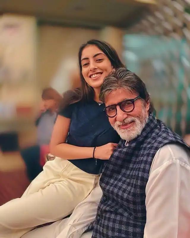 Amitabh Bachchan shares a heart touching appreciation post for granddaughter Navya Naveli Nanda