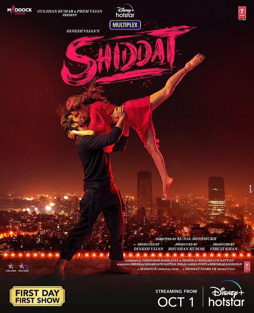 Radhika Madan and Sunny Kaushal starrer Shiddat to get an OTT release, will arrive on Disney+ Hotstar on this date
