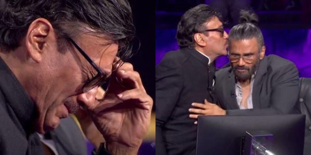 KBC 13: Jackie Shroff breaks down as Suniel recalls how the actor lost his mother at home without getting to know about it