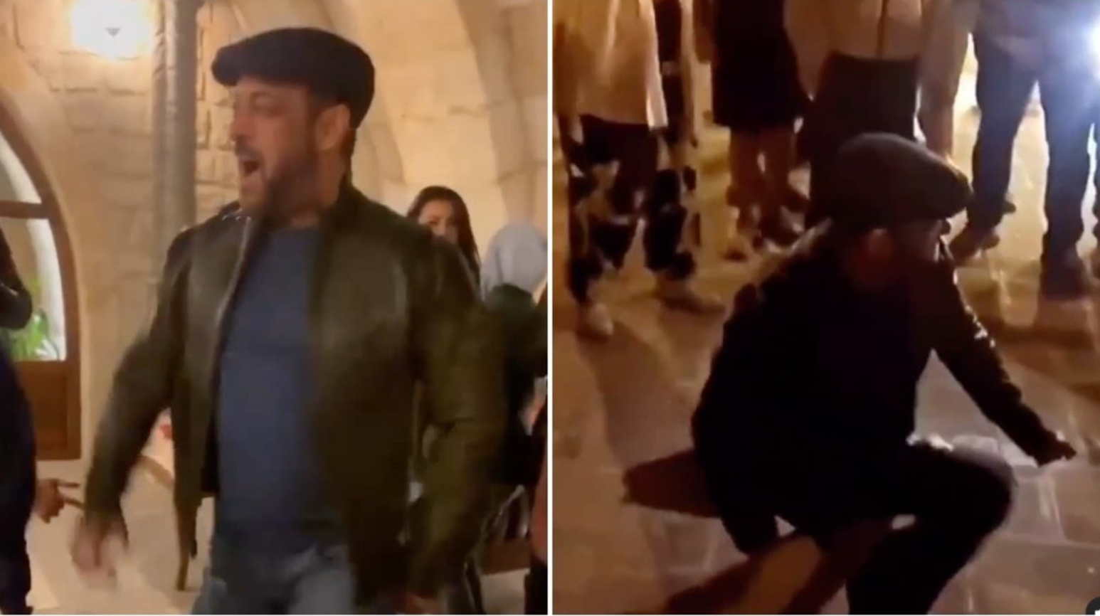 Salman Khan does his special towel dance on 'Jeene Ke Hain Chaar Din' in Turkey; watch