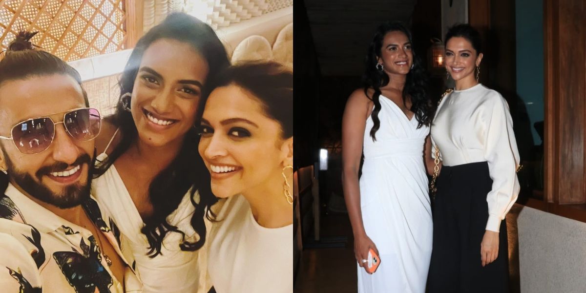 Ranveer Singh, Deepika Padukone have a 'smashing time' at dinner with PV Sindhu as they celebrate her Olympic win