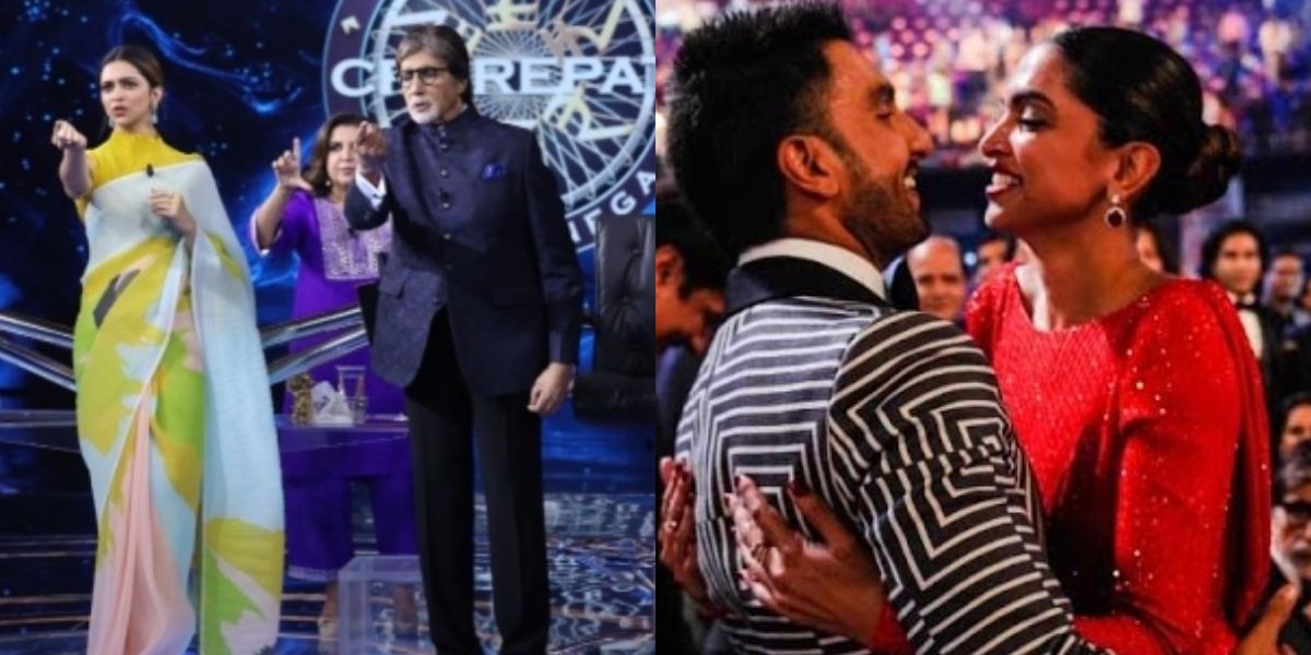 When Amitabh Bachchan was awkwardly caught between Ranveer Singh and Deepika Padukone's PDA at an award show 