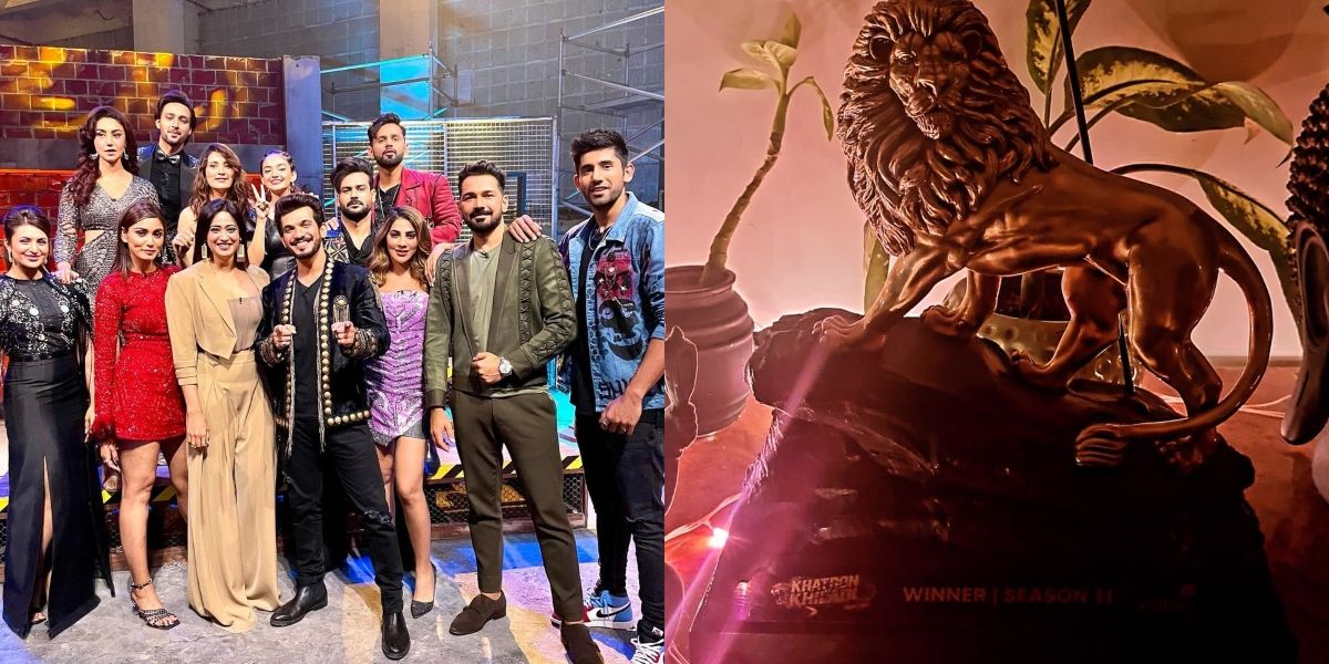 Arjun Bijlani wins Khatron Ke Khiladi 11, celebrates with co-contestants and friends at home; See pictures and videos