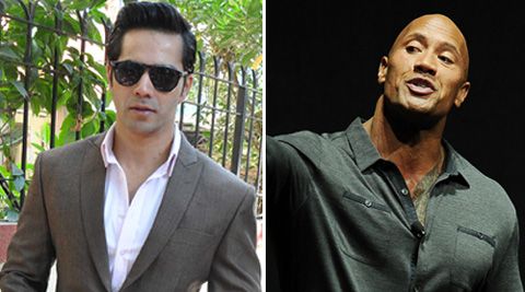 When The Rock Sent A Special Message For Varun Dhawan