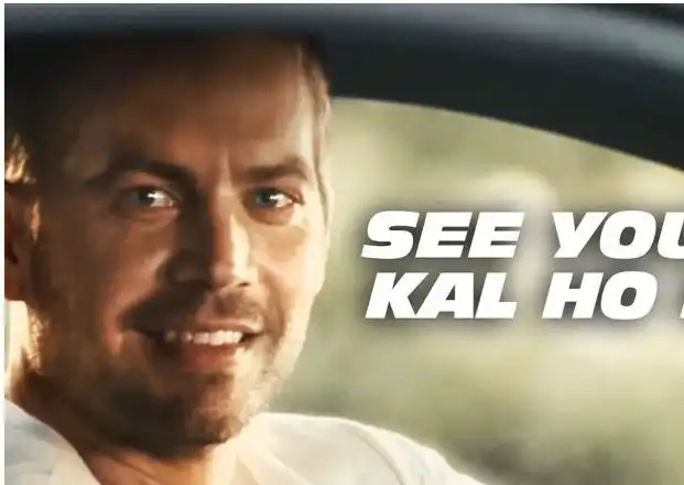 This Paul Walker Tribute and Kal Ho Na Ho Mash-Up Will Hit You Right in the Feels