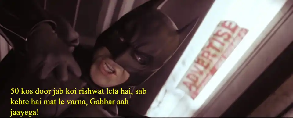 This Gabbar Dub of Batman: The Dark Knight Rises Is Hilarious! 