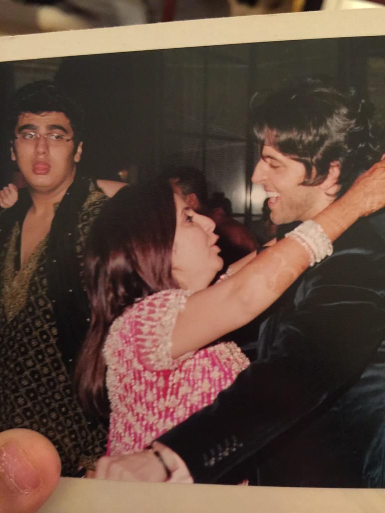 Revealing Arjun Kapoor's Look at Farah Khan's Sangeet 10 Years Ago