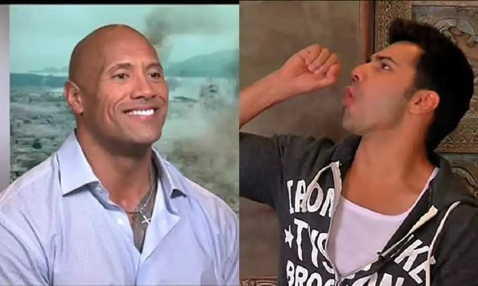 The Rock Has Finally Answered Varun Dhawan's Questions