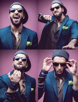 Ranveer Singh Keeps It Classy on Man Magazine's Cover