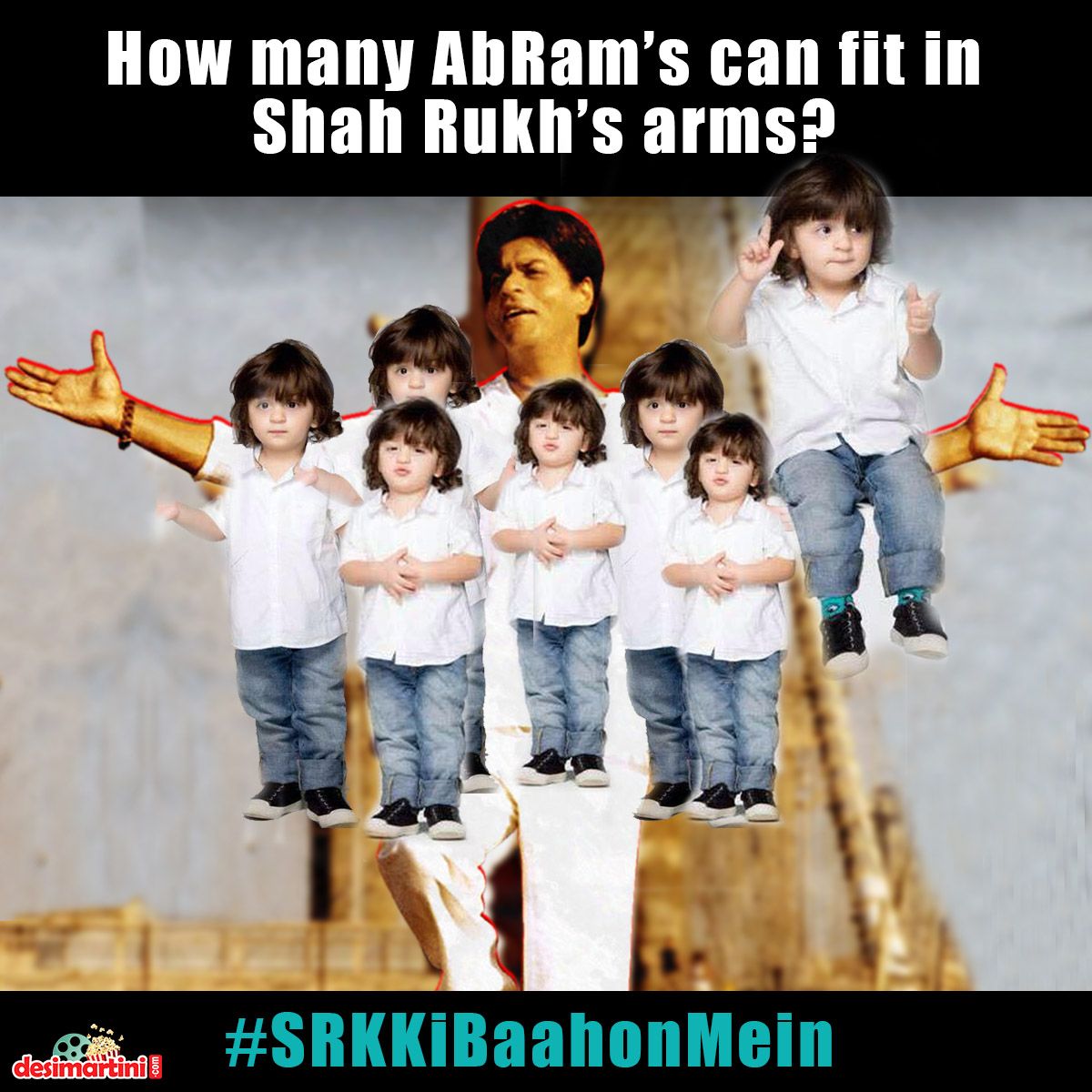23 Years Of Shah Rukh Khan: Fans Tell What Can Fit In SRK Ki Bahon Mein! 