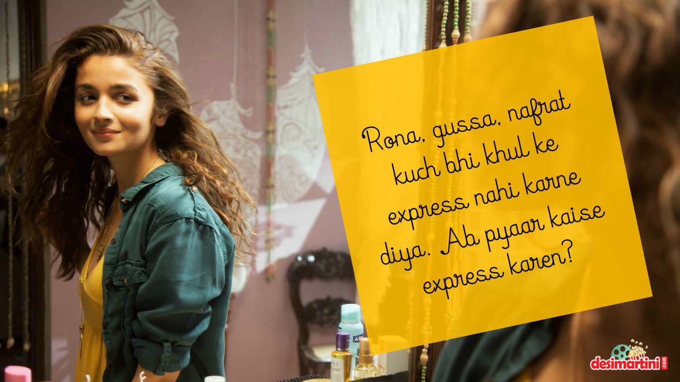 10 Beautiful Lines From Alia & SRK's Dear Zindagi Which You Can Keep In Your Diary Forever