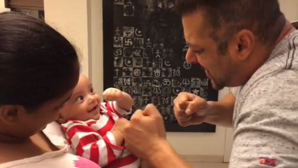 Ahil Prepping Up For Sultan With Salman Khan Is The Cutest Thing You’ll See Today!